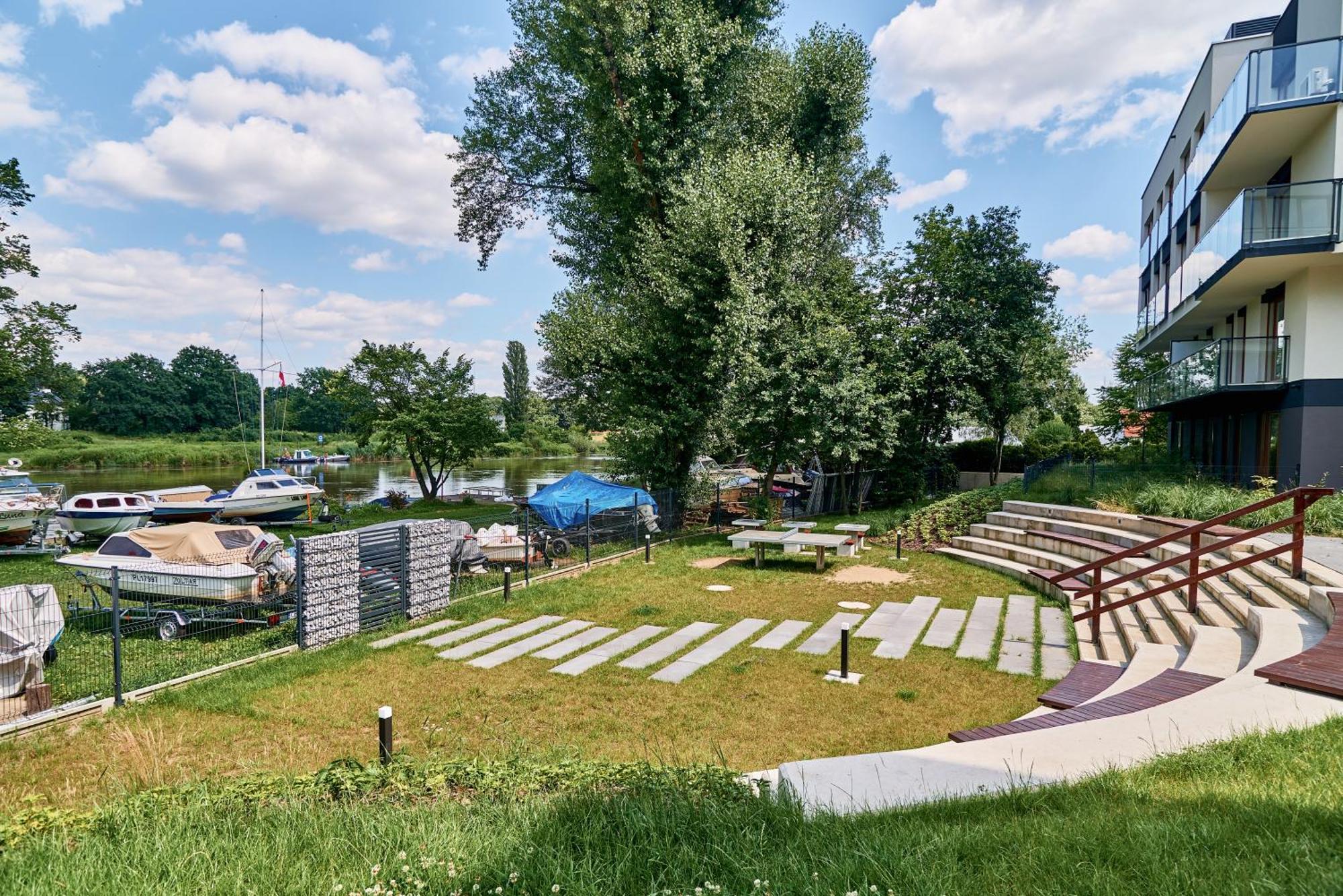 Riverside Apartments Na Grobli By Noclegi Renters Breslavia Esterno foto